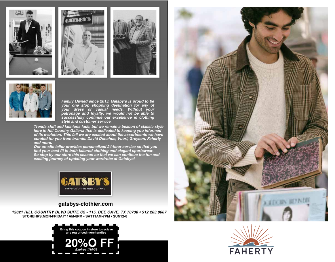 Gatsby's Clothier Fall & Winter Catalog 2025