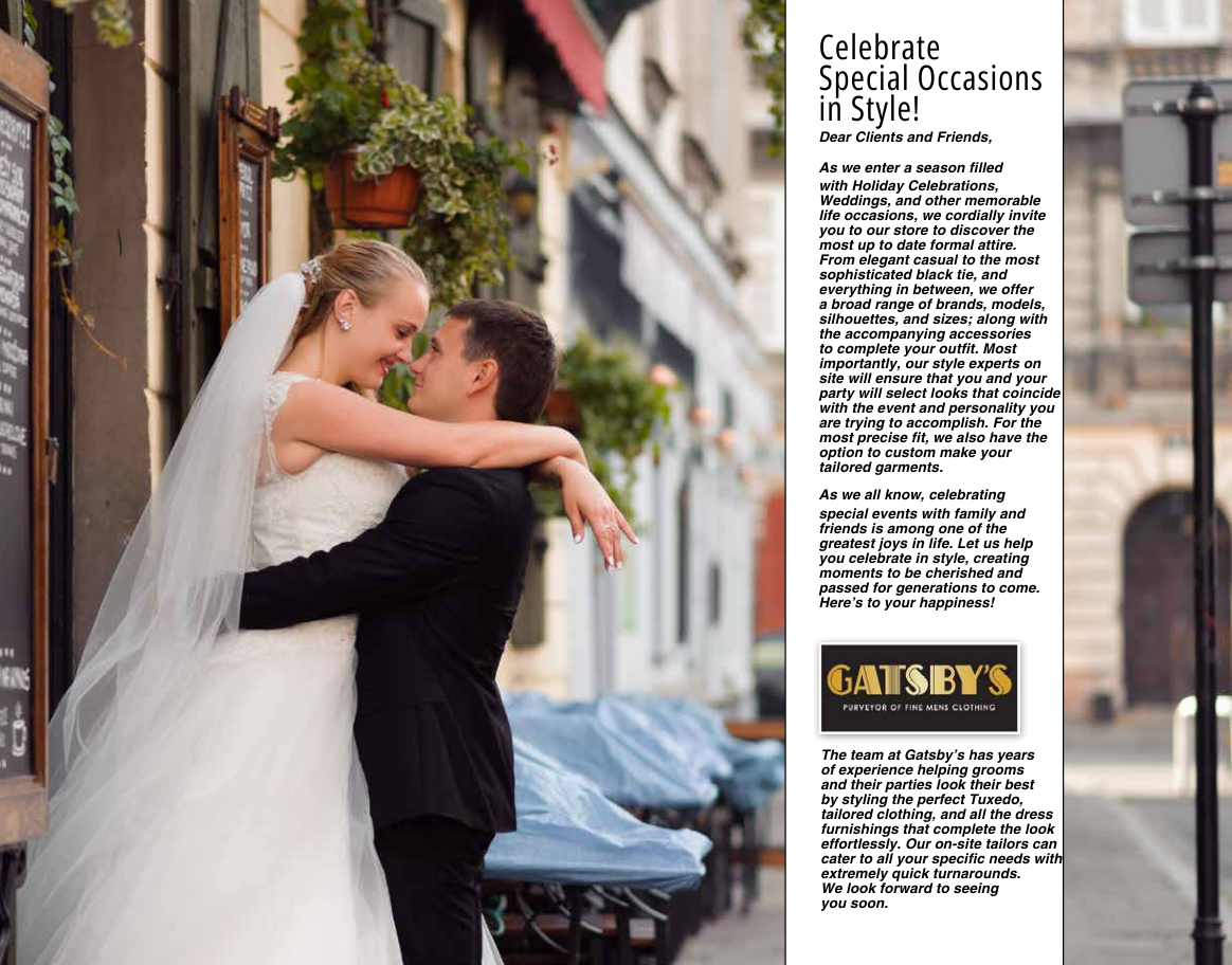 Gatsby's Clothier Fall & Winter Catalog 2025